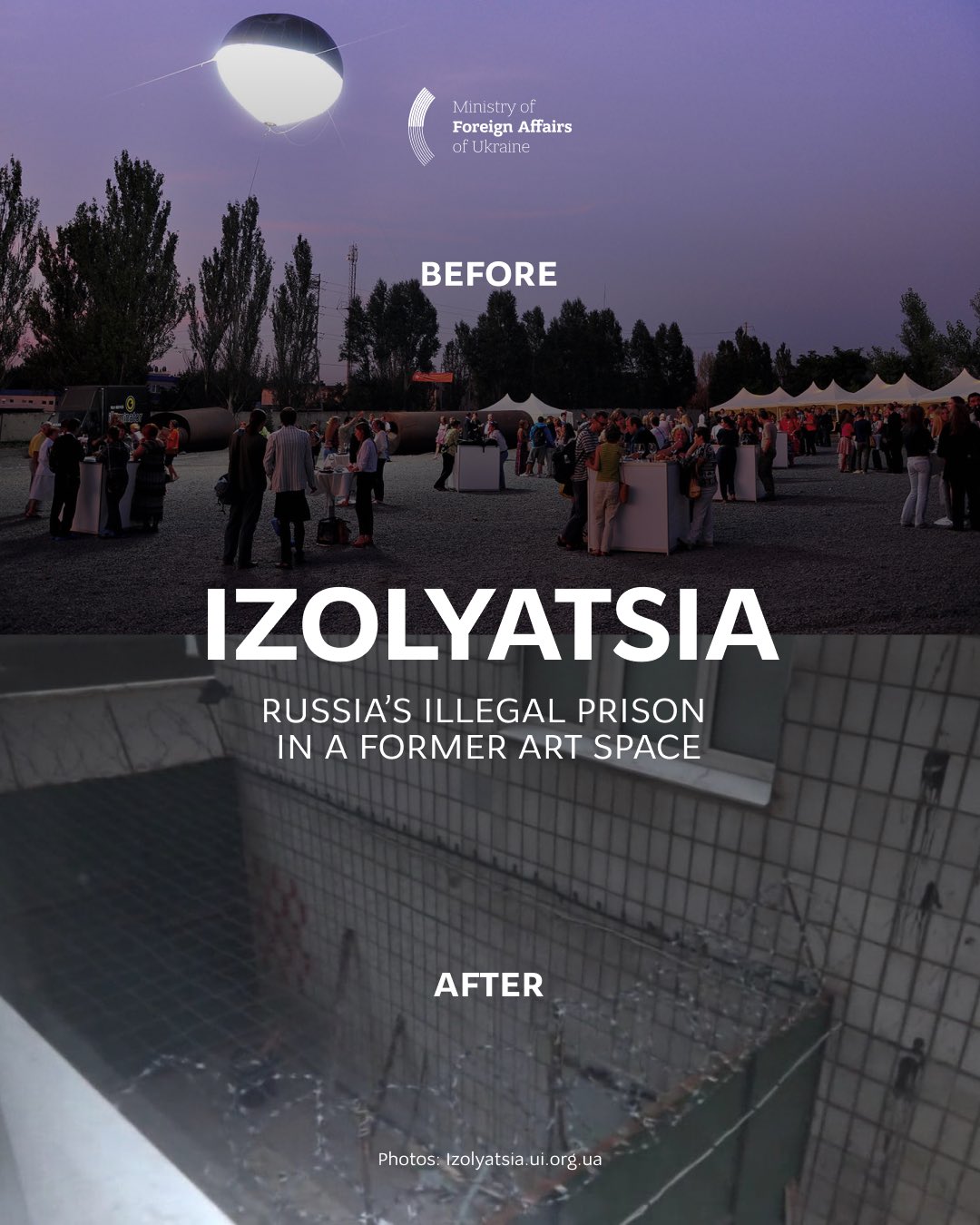 Izolyatsia cultural hub in Donetsk destroyed by Russian occupation