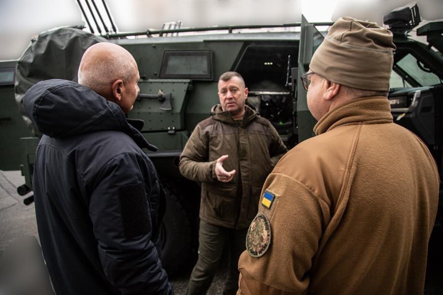 New armored evacuation vehicle for the National Guard of Ukraine