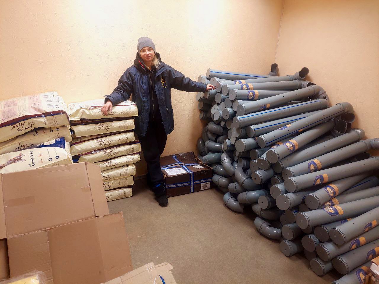 Hachiko storage moves to Kharkiv for more pet feeding stations