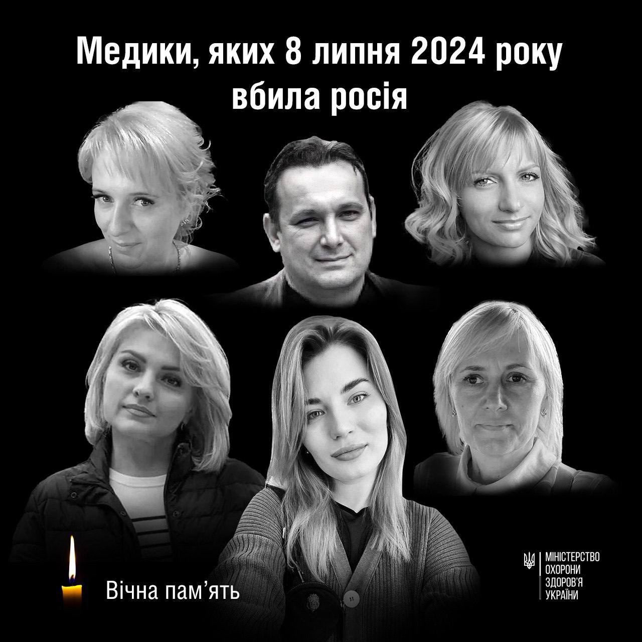 Ukrainian doctors killed by Russia in children’s hospital attack