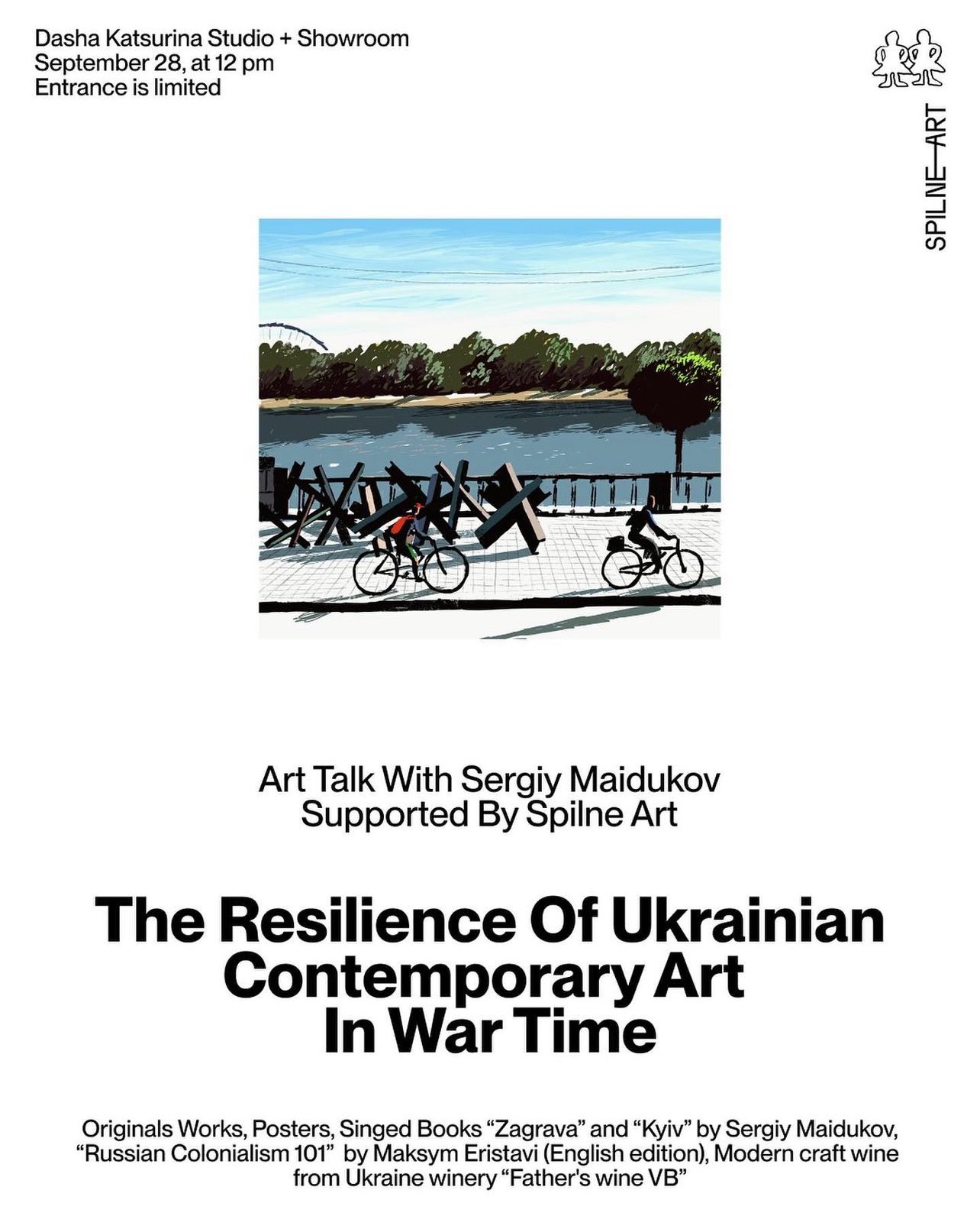 Warsaw art event: Sergiy Maidukov’s stunning work, signed copies available.