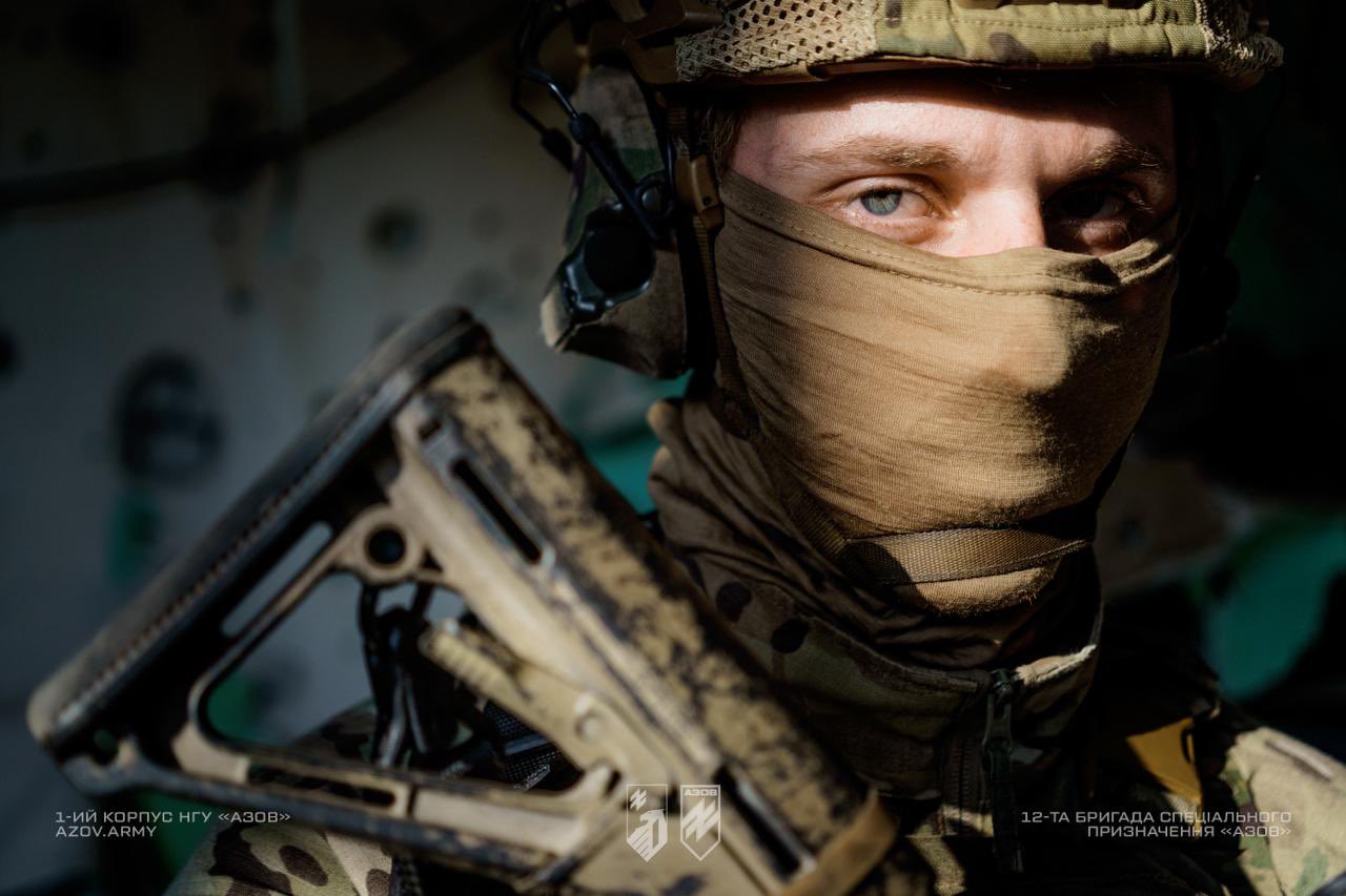 Ukrainian vow of resistance against the enemy