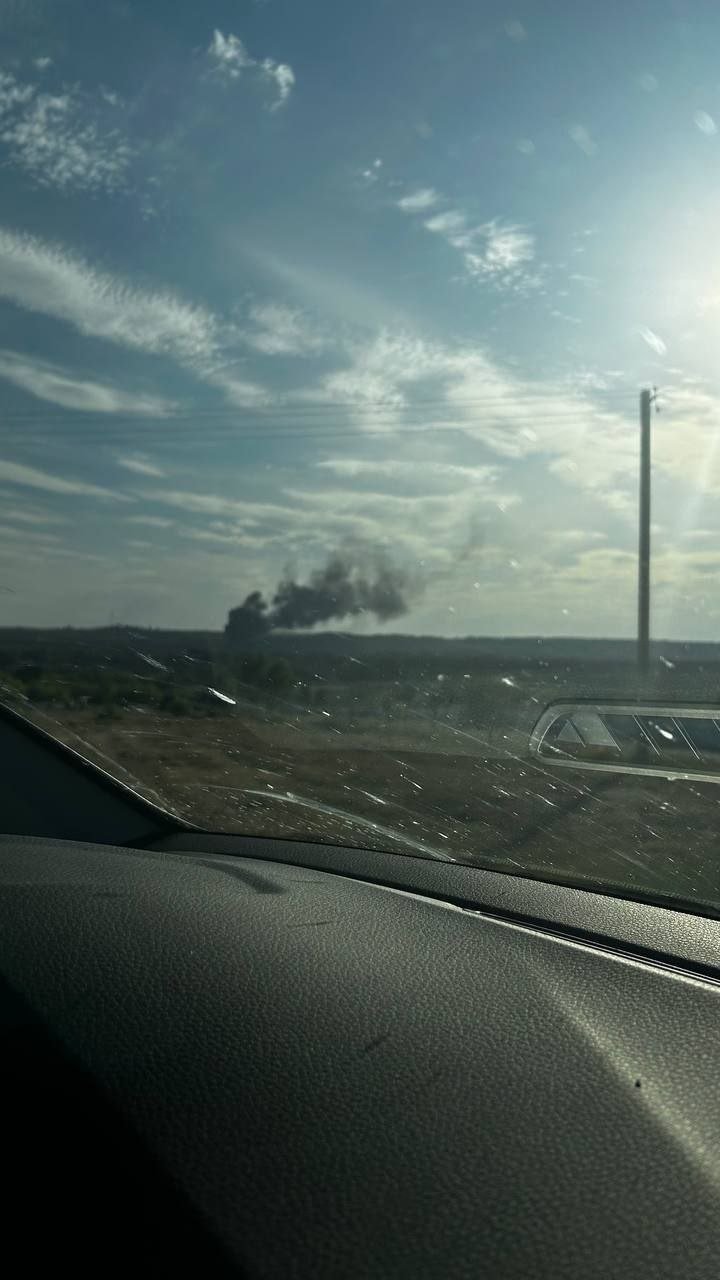 Russian fuel storage facility ablaze in Belgorod Oblast after drone attack