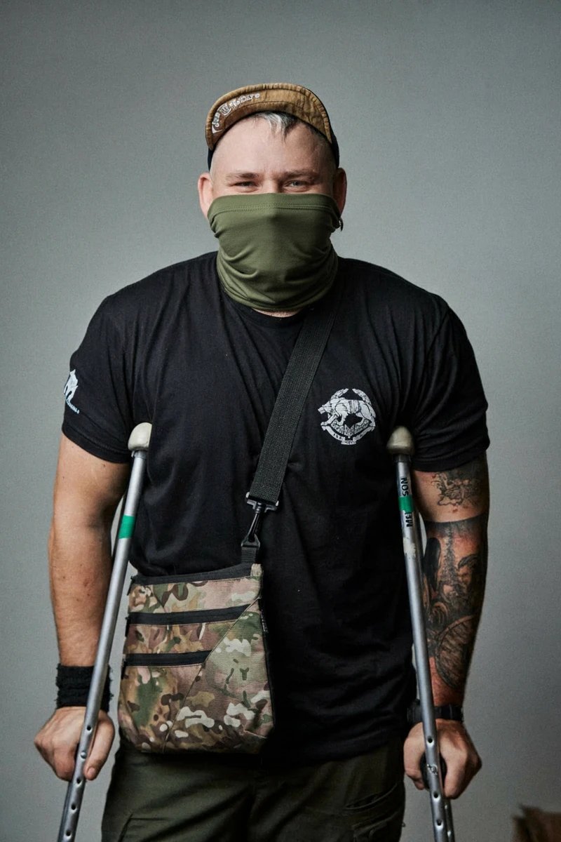 Ukrainian soldier Keks crawls 6 hours after losing foot to mine
