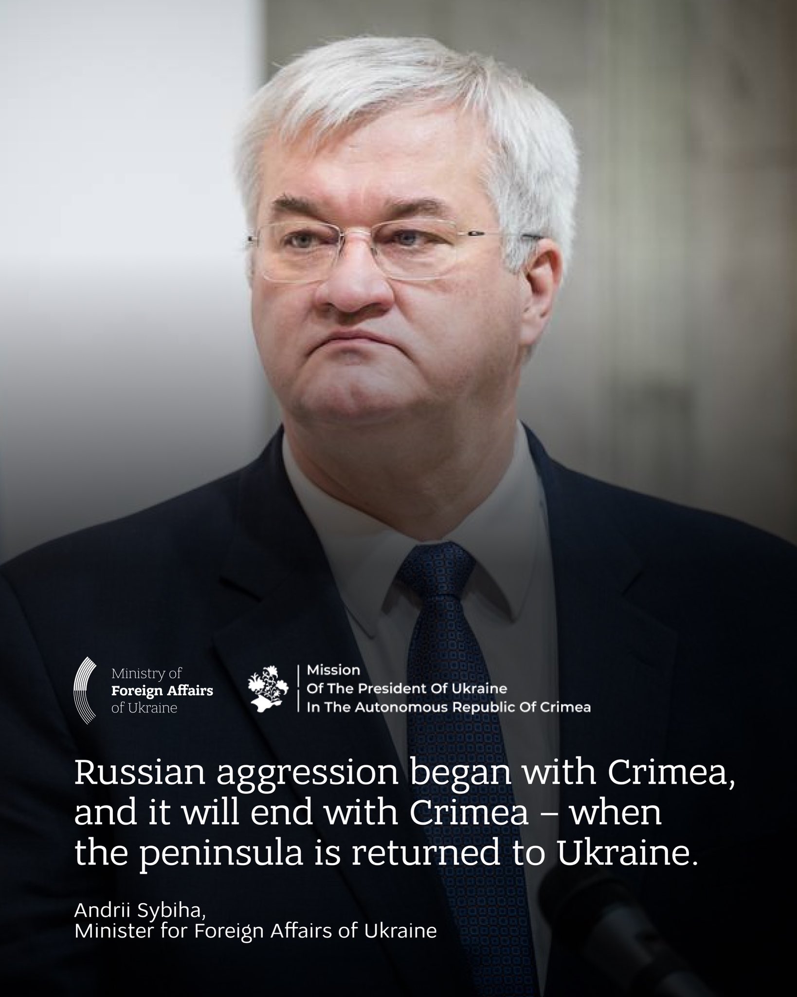 Speech by the Ukrainian FM on Occupied Crimea and 221 Hostages