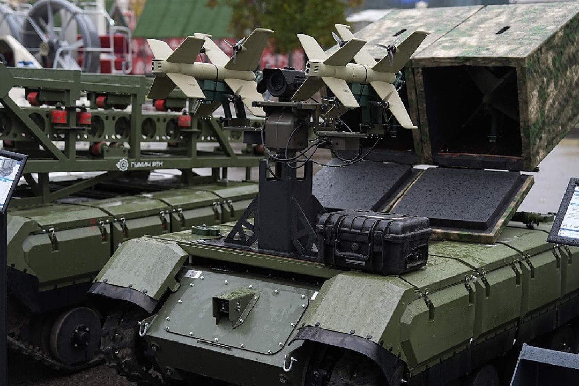 Russia unveils robotic air-defense system Impulse-PVO