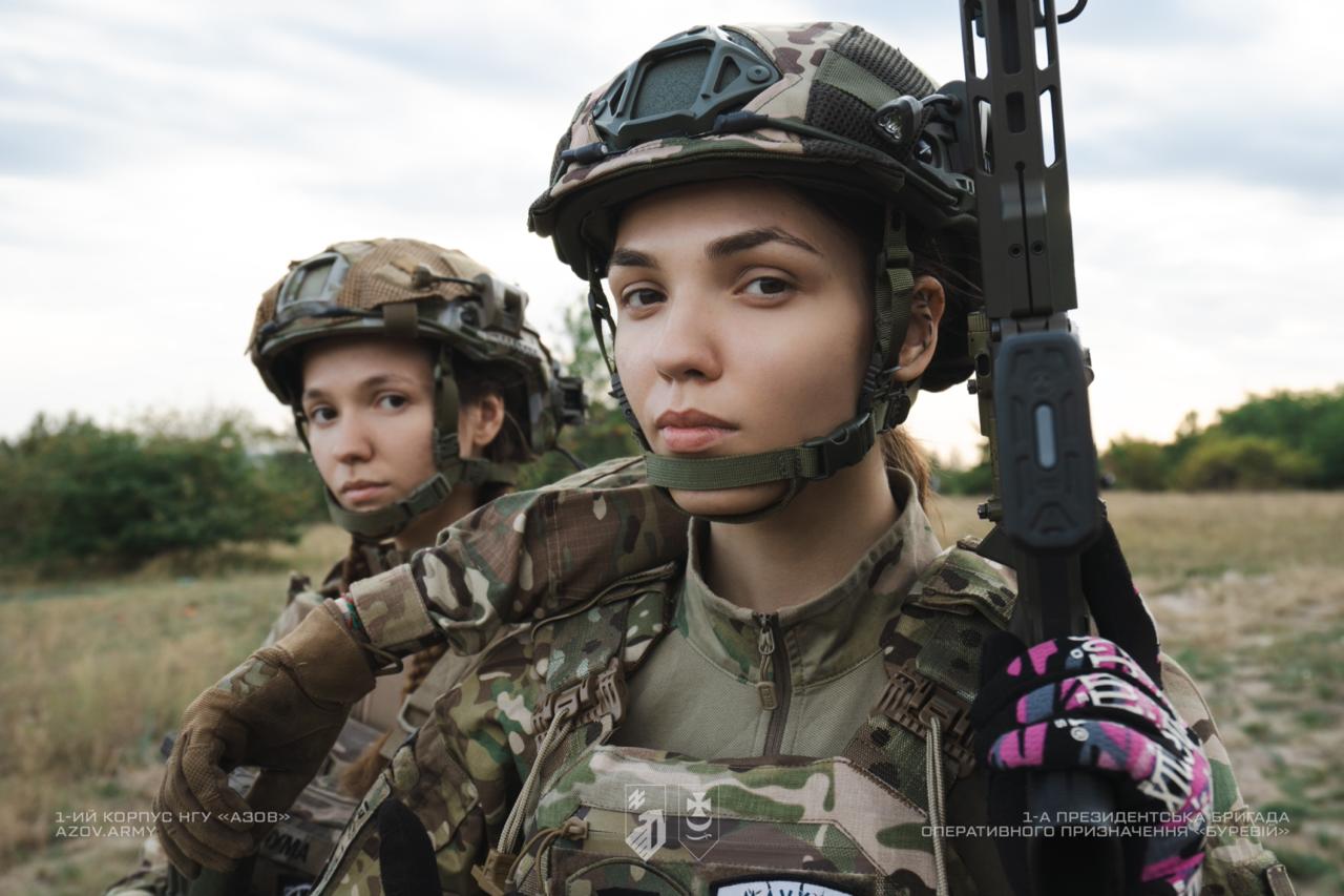 Sisters serving in the National Guard of Ukraine
