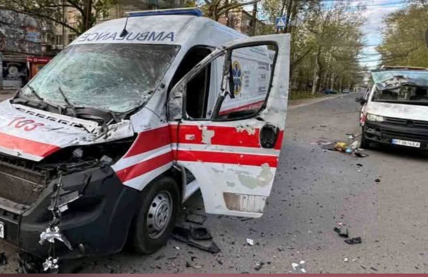 Russia targets ambulances with drones; jammers sent to Kharkiv