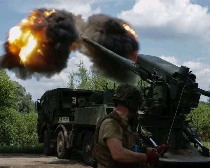 Bohdana SPG of 48th Brigade Shells Occupiers in Kharkiv Region