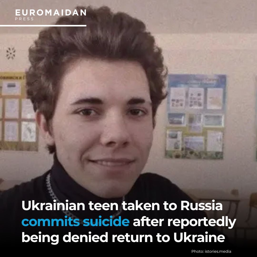 Russian media reports Ukrainian teen’s suicide