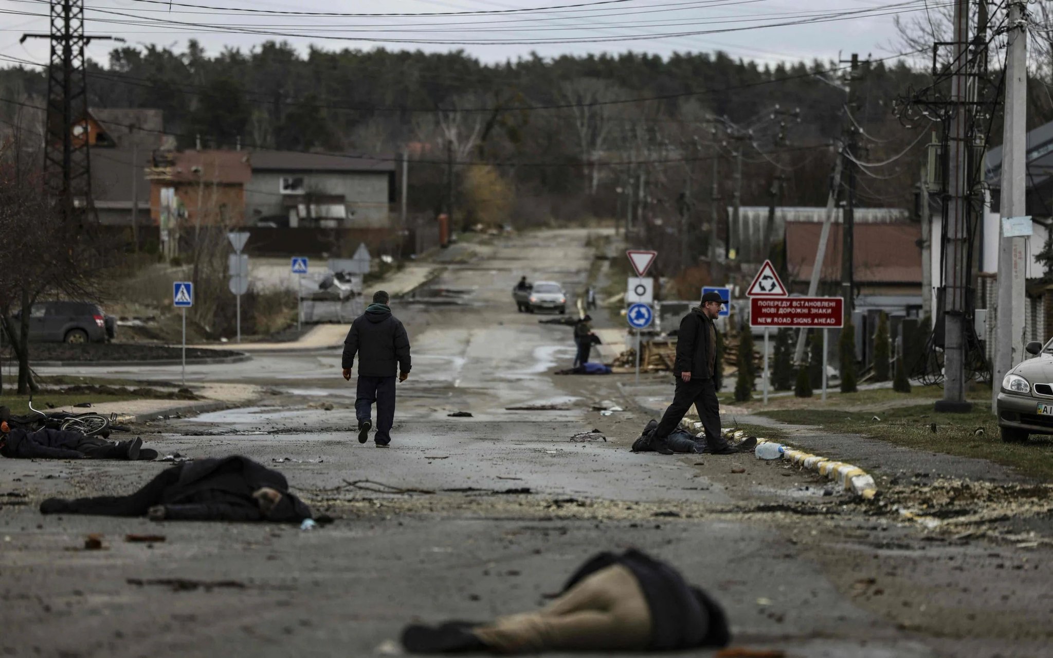 Bucha 2022 vs Vovchansk 2024: Same unchecked evil, executed civilians on streets