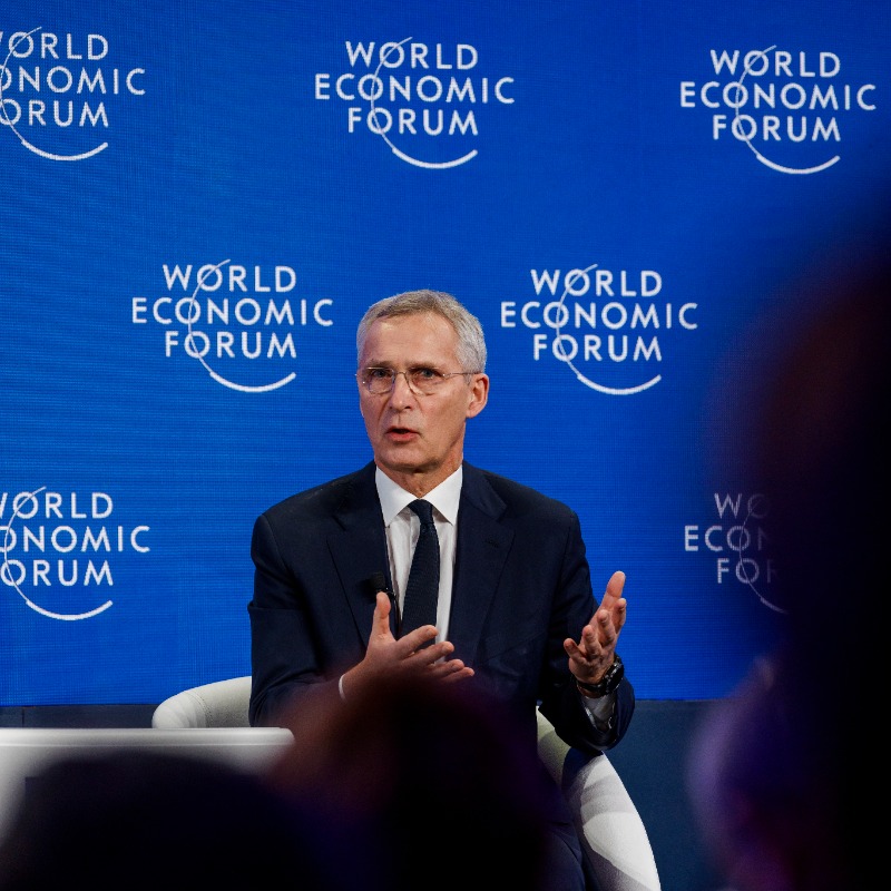 Stoltenberg: Support for Ukraine is security investment at WEF