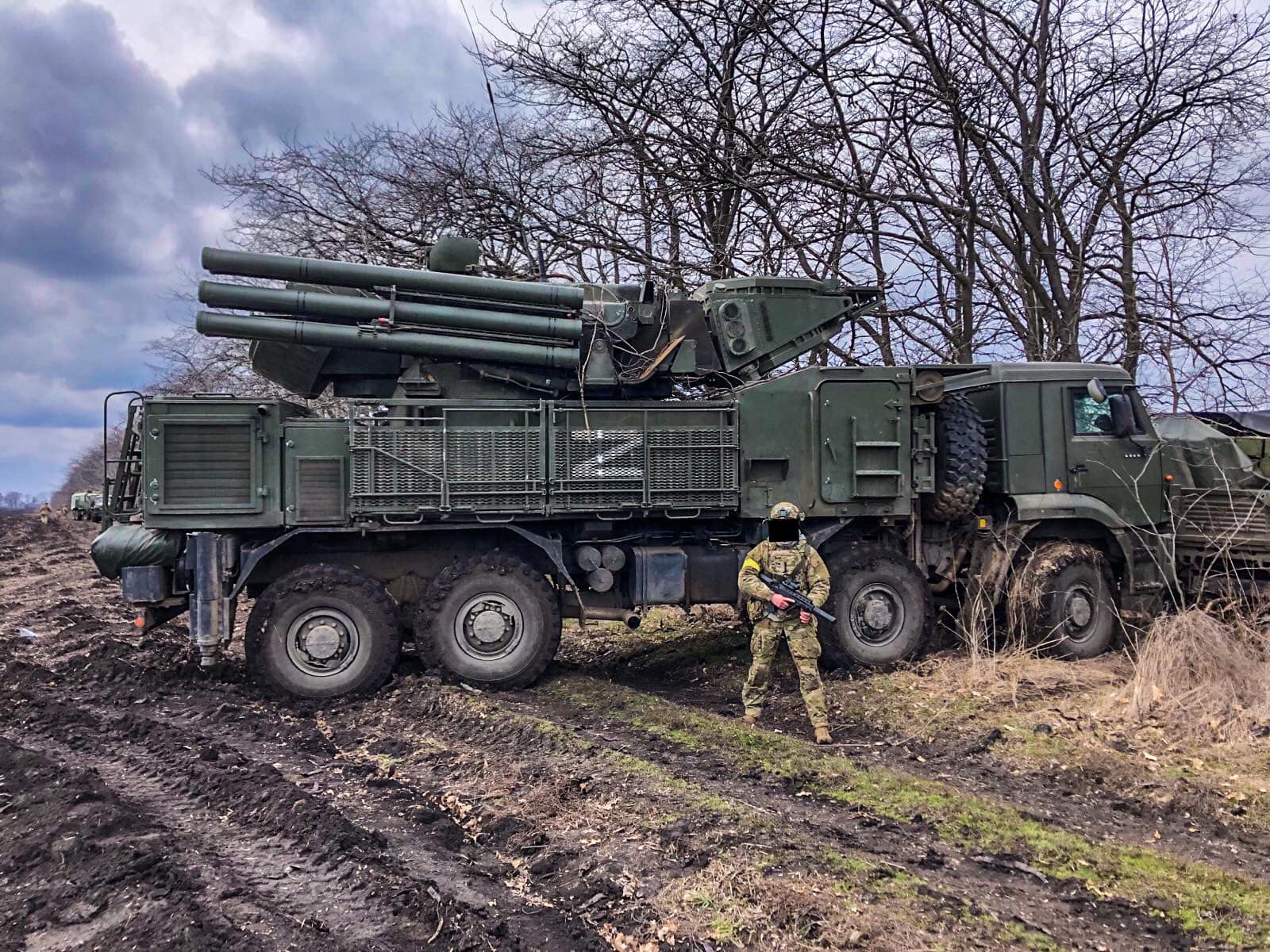 SSO of Ukrainian Armed Forces captured Russian Pantsir-S1 air defense system as trophy