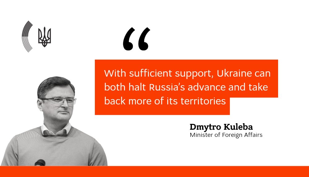 Ukraine’s goal: Russian forces out of all occupied territories