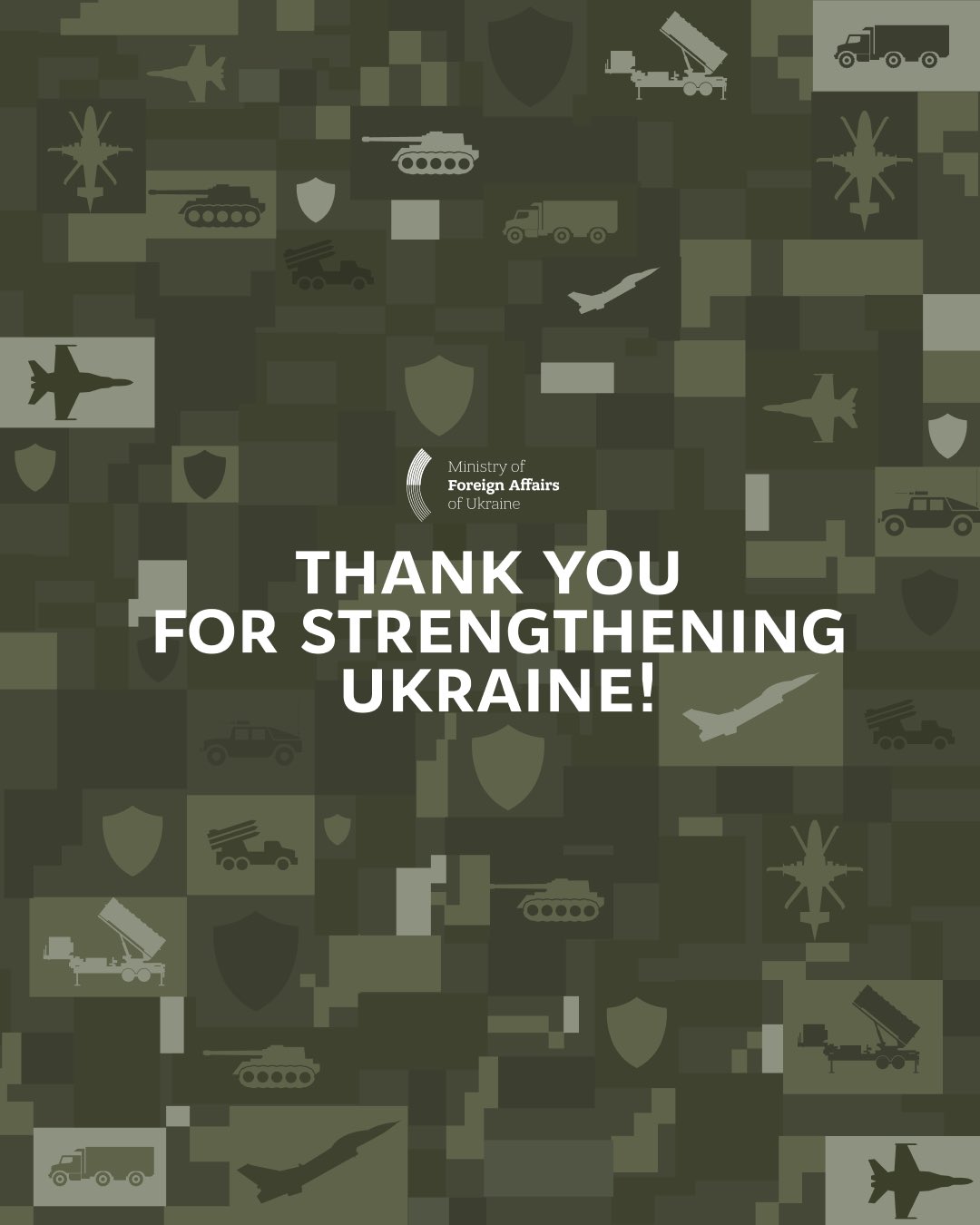 Ukraine thanks global partners on Armed Forces Day
