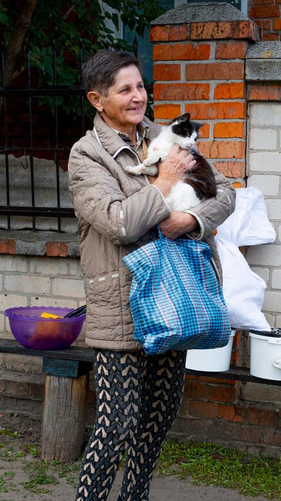Cats rejoice in liberated Balakliya on Caturday