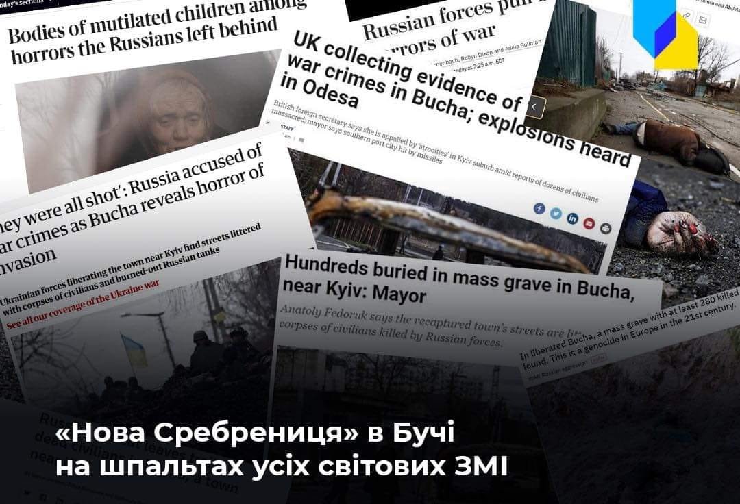 Bucha Massacre: Global Media Covers Russian Crimes Near Kyiv