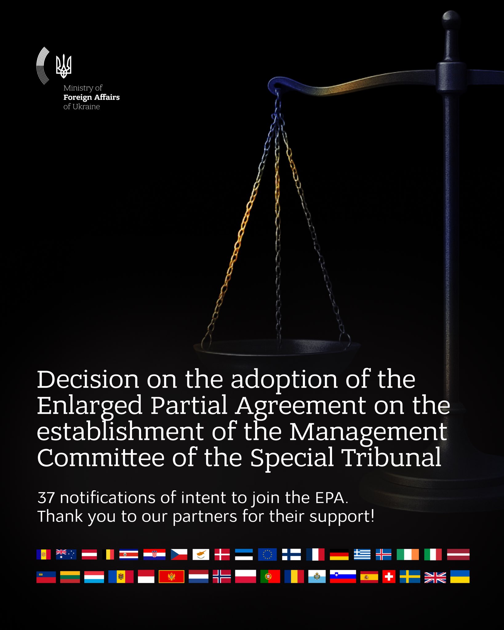 Council of Europe approves decision to launch Special Tribunal for aggression against Ukraine
