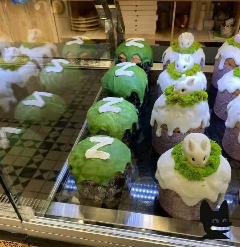 Russian Easter bread features pro-war Z symbol banned abroad
