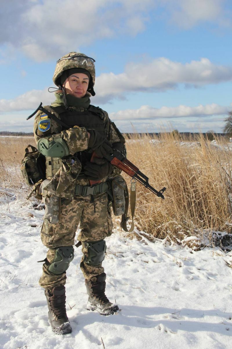 Ukrainian mother of 12 and military medic Olga Semidyanova killed in battle