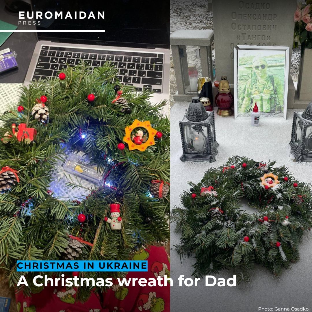 Christmas Peace Light honors fallen soldier Oleksandr “Tango” Osadko in Lviv