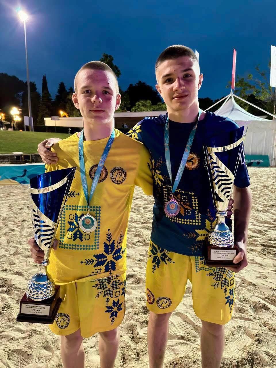 Ukrainian teen wins silver after Sumy attack