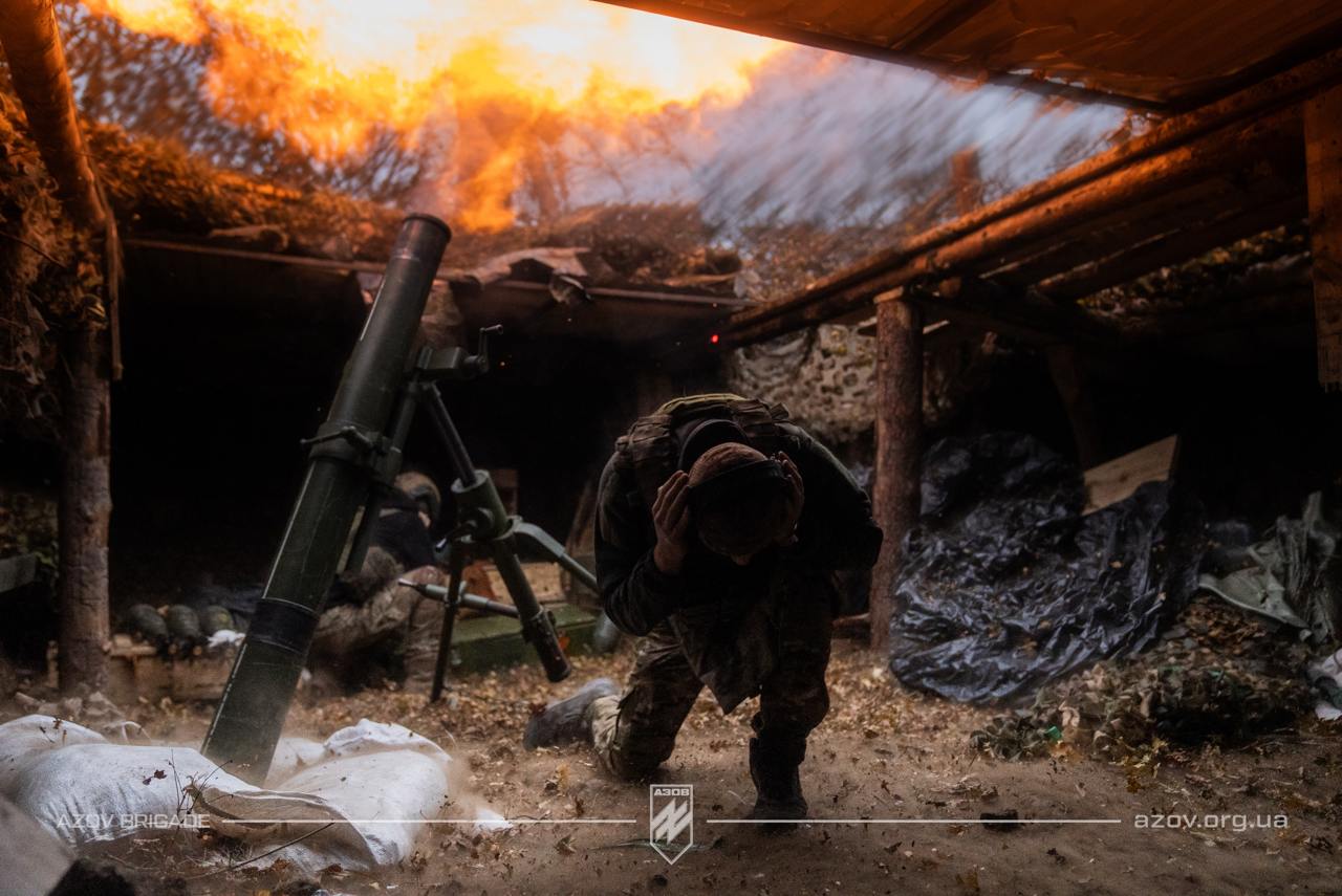 Azov media defiant statement regarding the war