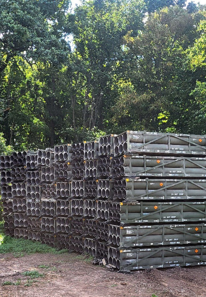 Stock de munitions HIMARS en Ukraine