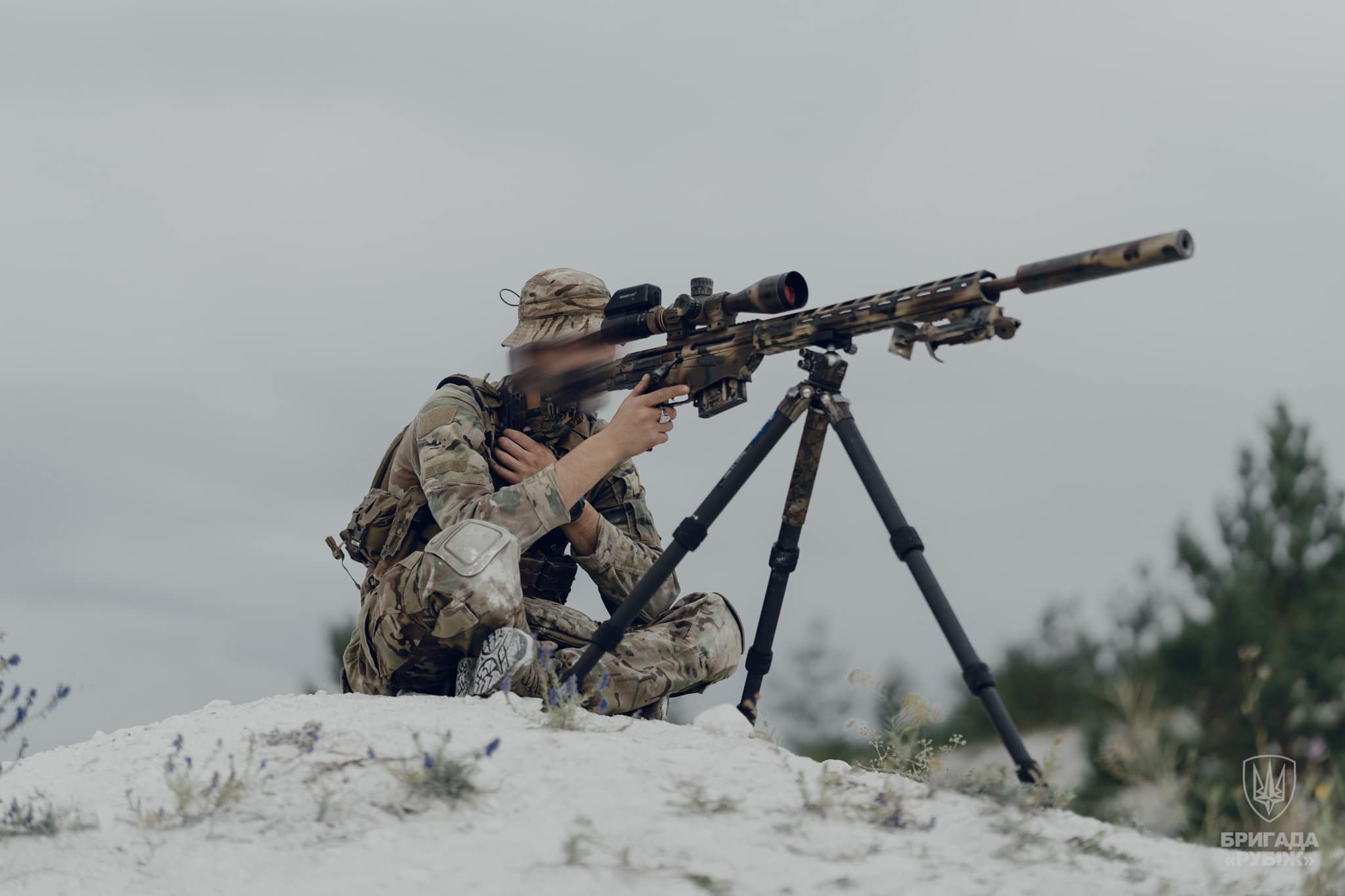 Ukrainian sniper operations and the Rubizh Brigade