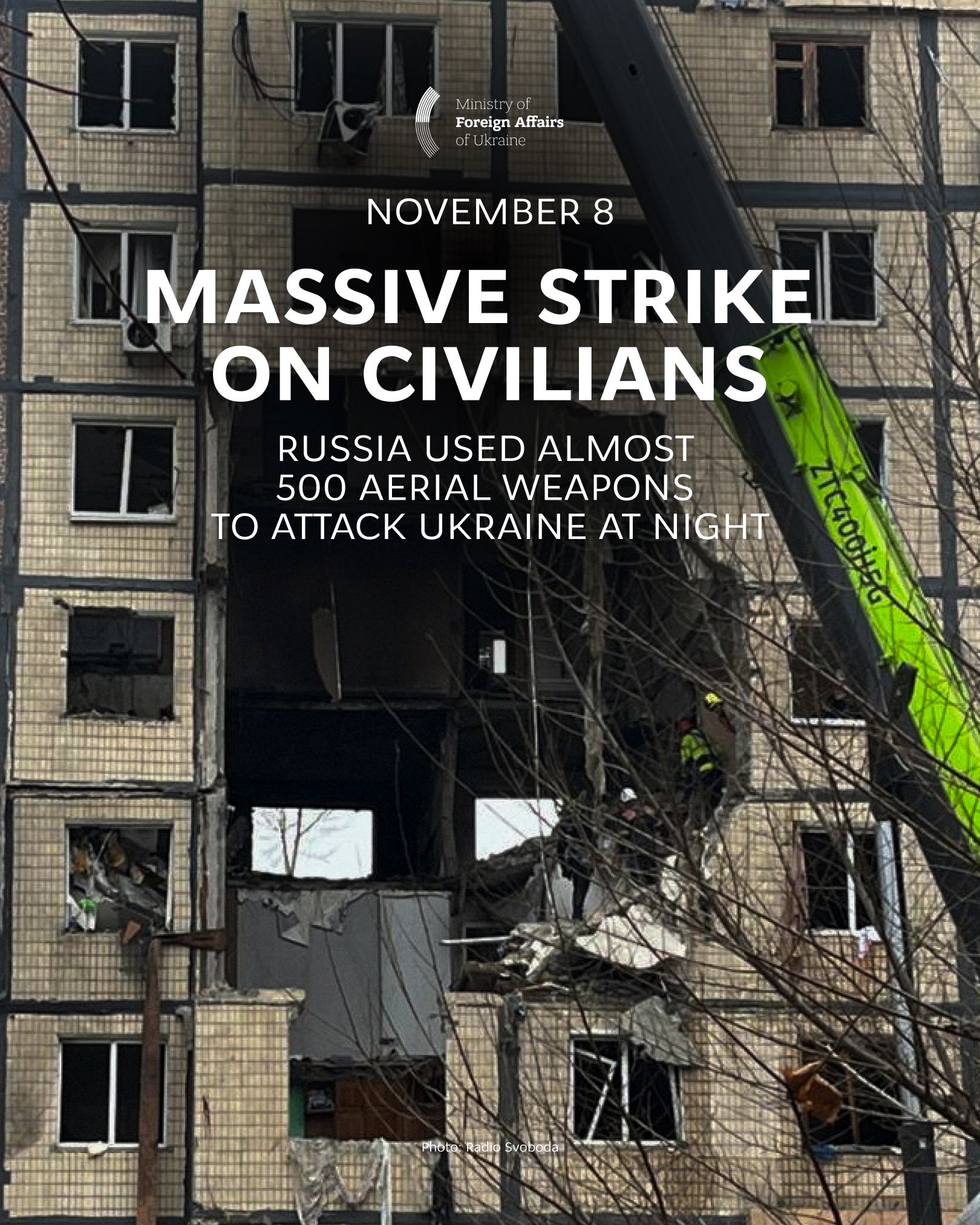 Russia launches massive drone and missile attack on Ukraine