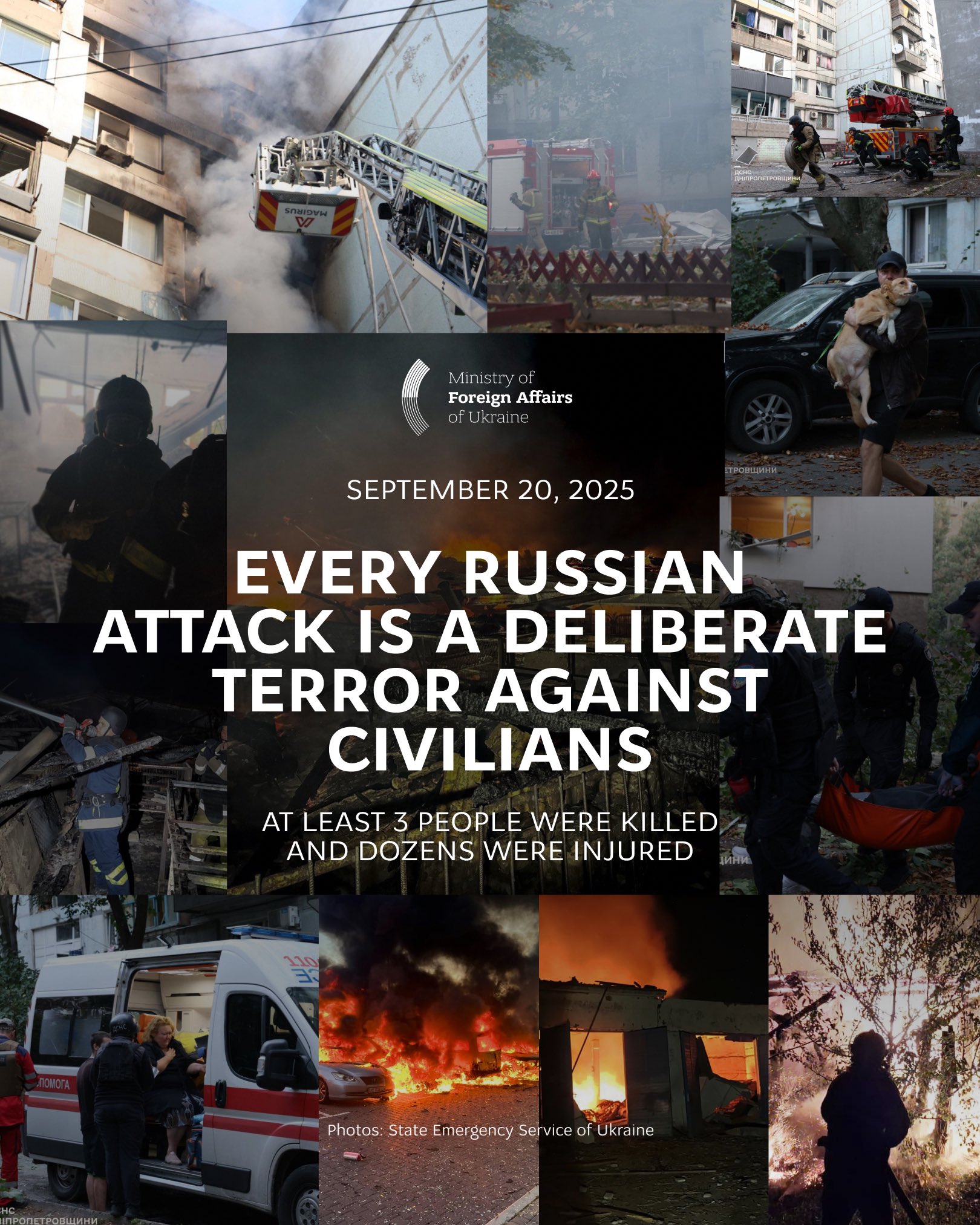 Massive Russian attack: 40 missiles and 580 drones on Ukraine