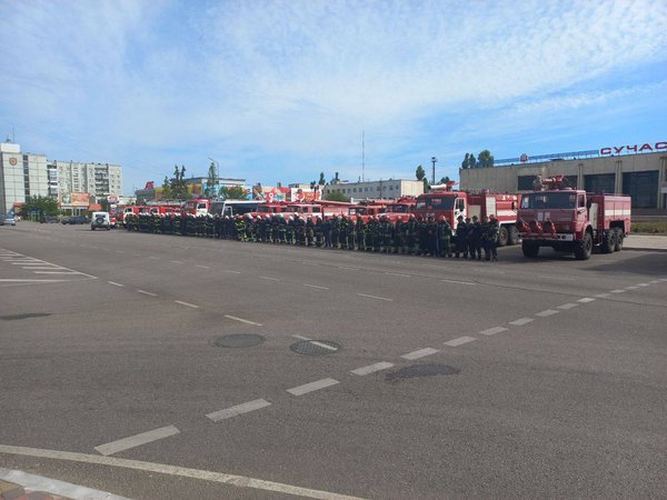 Firefighters beaten by Mayor Orlov in Enerhodar protest