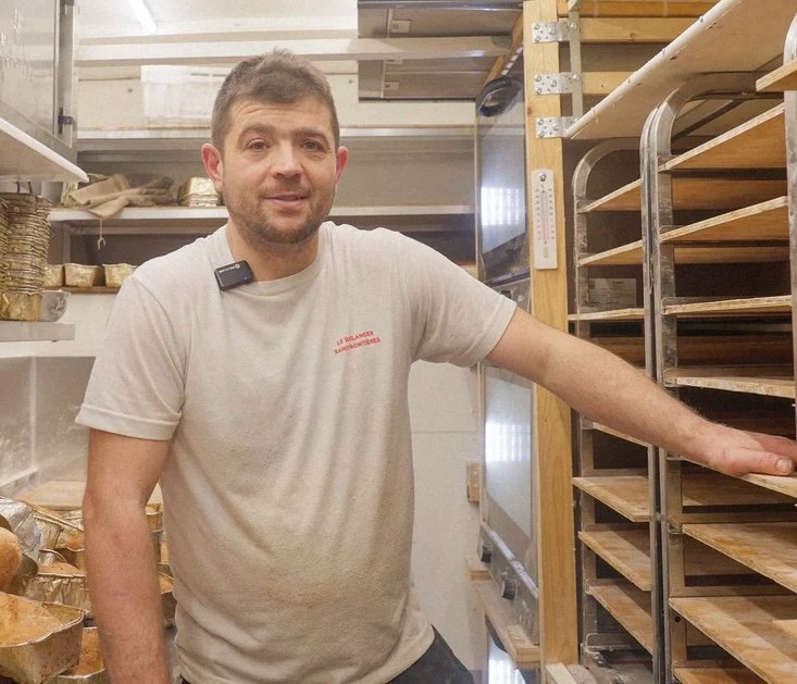 French baker Loïc Nervi bakes bread for elderly in Ukrainian war zones