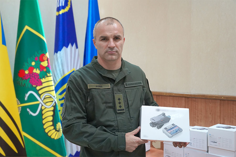 Ukrainian National Guard receives first batch of quadcopters for ‘Guard Drones’ project