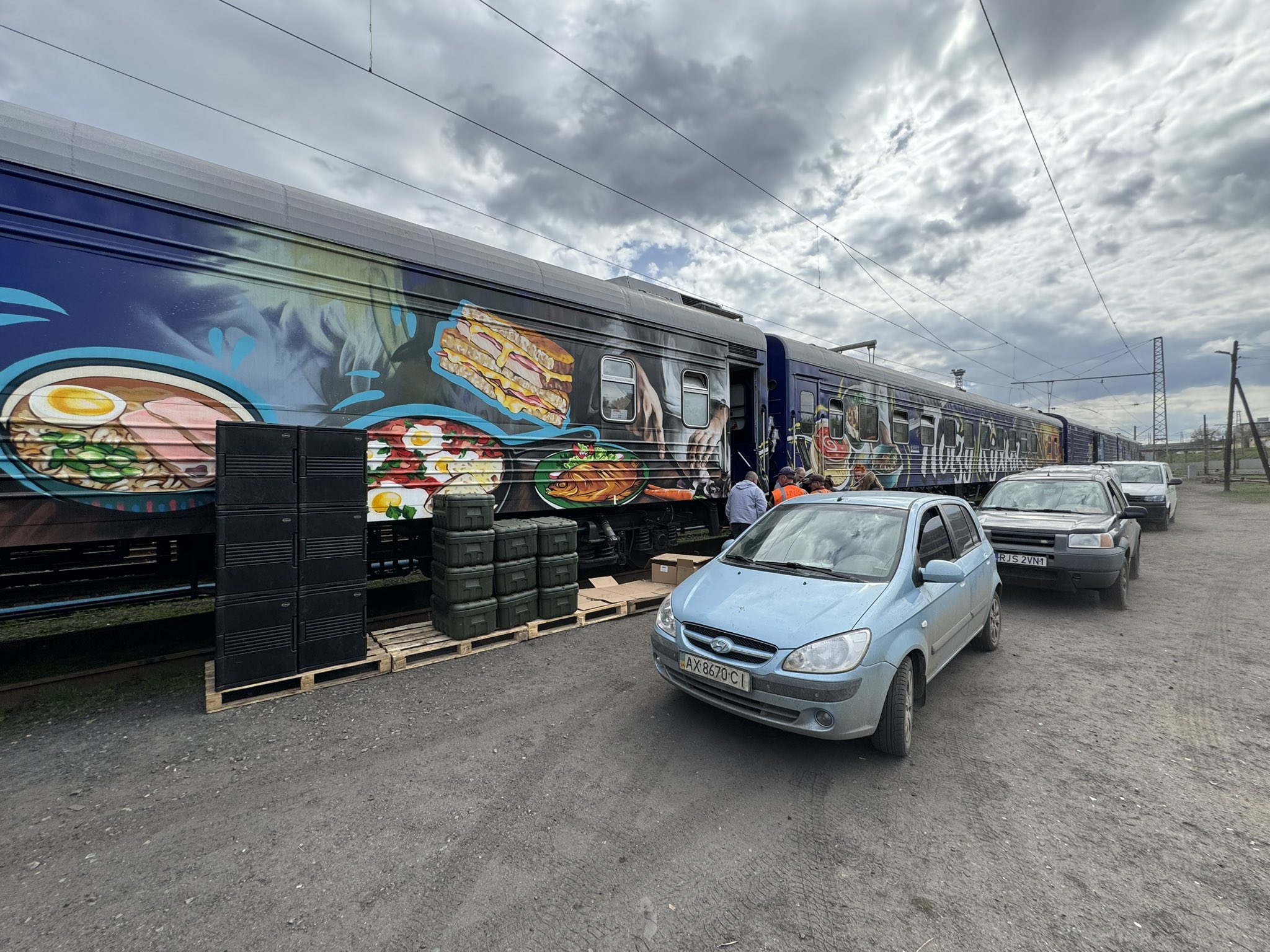 Food Train active in Kharkiv