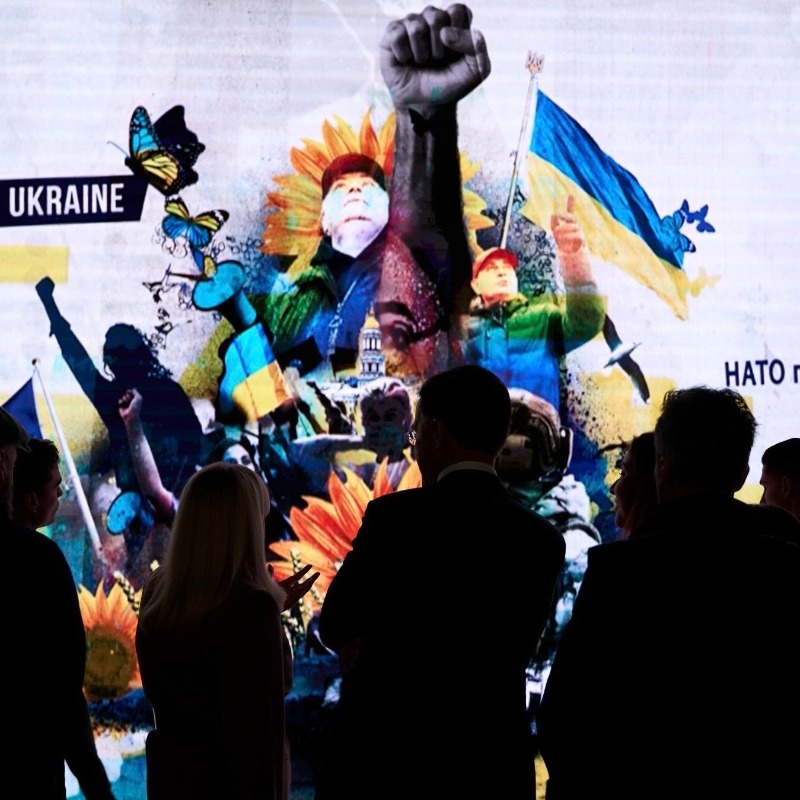 NATO marks 1000 days of war with Ukraine solidarity event