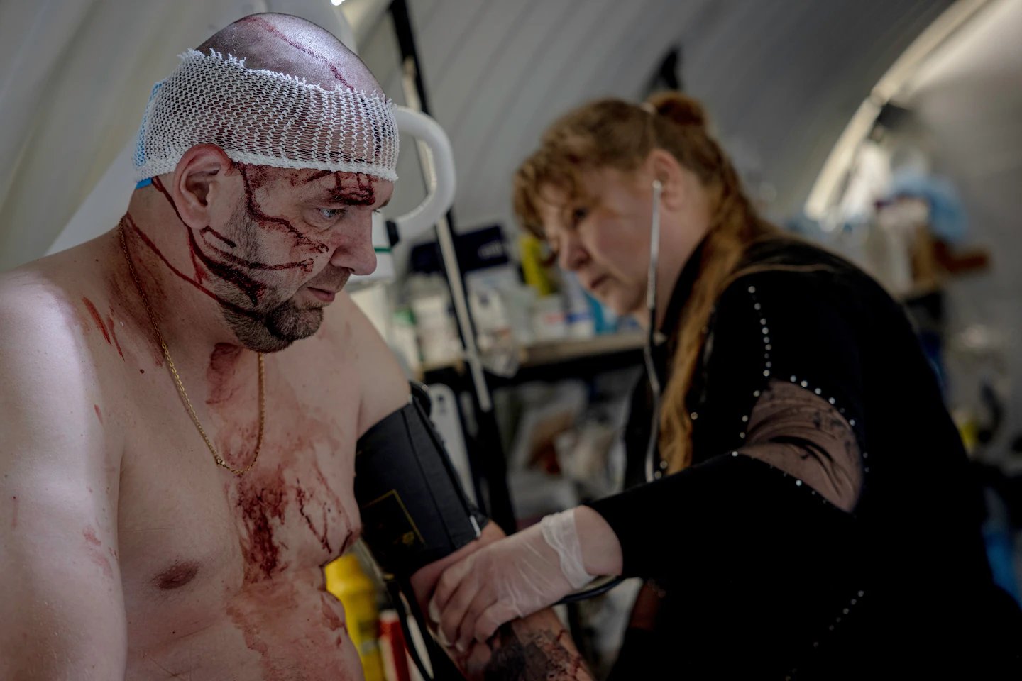 Ukrainian medics go underground as surface hospitals become death traps