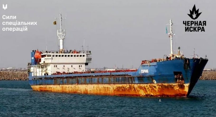 Ukraine’s special forces strike Russian ships carrying military equipment in Caspian Sea
