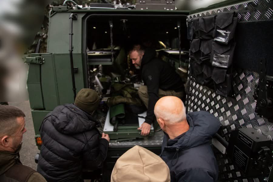 National Guard of Ukraine develops new command vehicle for combat units